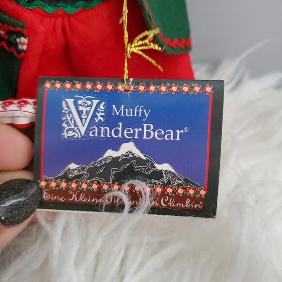 Vintage Muffy VanderBear Eine Kleine Mountain Climbin' Stuffed Toy - Picture 5 of 7